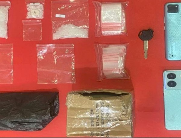 Polres Mojokerto Amankan Dua Tersangka Pengedar  Sabu Senilai 126 juta